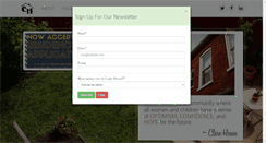 Desktop Screenshot of clarehouselancaster.org