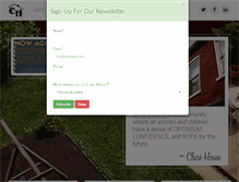 Tablet Screenshot of clarehouselancaster.org